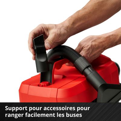 Aspirateur eau et poussières TE-VC 18/10 Li-Solo cuve 10l avec batterie 4Ah et chargeur EINHELL