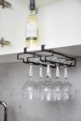 Porte-verres noir WENKO