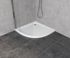 Receveur de douche 1/4 de cercle 90x90 cm acrylique blanc Baltia - OCEA