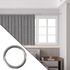 Anneaux en métal diam 52 mm Finition Chromé par 10 - MOBOIS
