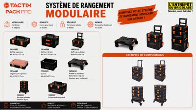 Boîte à outils MODULAR - TACTIX