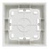 Boîte support pour montage saillie 38mm blanc - Odace 2011 Styl SCHNEIDER ELECTRIC