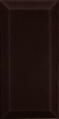 Faïence blanche murale intérieur métro noir ép 7,4 mm 7,5 x 15 cm paquet de 0,68 m² CERAM INDUSTRIE