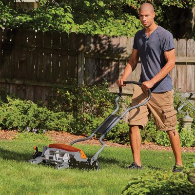 Tondeuse à gazon manuelle Staysharp Max 45 cm de largeur de coupe