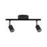 Réglette salle de bains 2 spots GU10 Carolina anthracite IP44 2x10W - PAULMANN