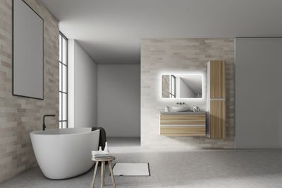 Miroir lumineux 70 x 120 cm Renzo MP GLASS
