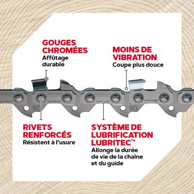 Chaine a57 3/8 lp 1.1mm 57e OREGON