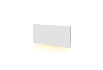 Radiateur à inertie sèche wi-fi NEMEA LIGHT 1500W blanc horizontal - HOM'Y