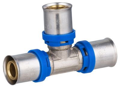 Tés multisertis par 6 pour tube multicouche diamètre 16 mm - QUICK PLOMBERIE