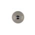 Bouton de meuble boule porcelaine acier gris diamètre 40 mm REI