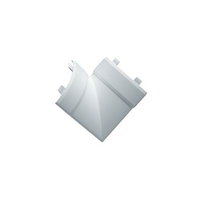 Angle intérieur plat pour moulure d'angle 40x40mm blanc - TEHALIT