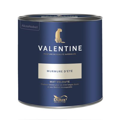 Peinture Valentine Mat Velouté Murmure d'Été 2 L - DULUX VALENTINE