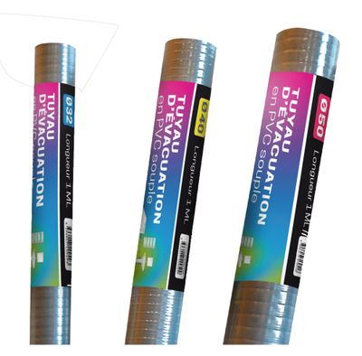 Tuyau d'évacuation en PVC souple 1m Ø40 - FITT