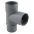 Culotte PVC évacuation 87° mâle/femelle Ø32 - FITT
