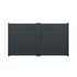 Portail battant aluminium JASMIN l.3,00 x H.1,634 m gris livraison directe à domicile GARDEN GATE