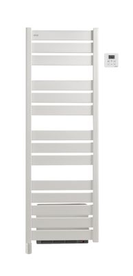 Radiateur sèche-serviette à inertie fluide blanc Madras 750 W + 1000 W soufflant ACOVA