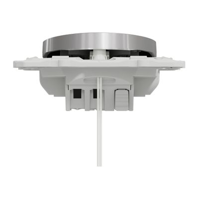 Interrupteur va-et-vient avec témoin lumineux aluminium - Odace 2011 SCHNEIDER ELECTRIC