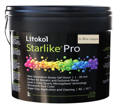 Colle starlike pro blanc espagne 2,5kg LITOKOL