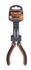 Mini pince demi-ronde becs longs en acier 120mm