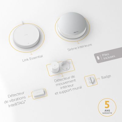Alarme connectée Home Alarm Essential Starter Pack - SOMFY