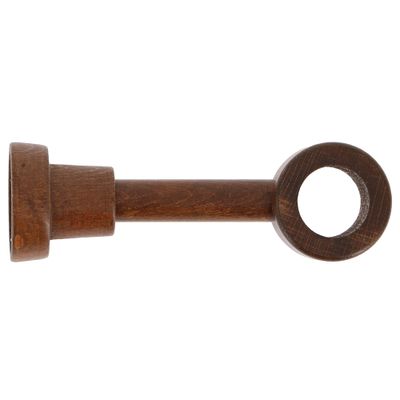 Support à oeil recoupable de 85 à 130 mm diam 28 mm Finition Chêne foncé - MOBOIS