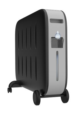 Radiateur bain d'huile électrique mobile CERAM DUO 2022 2000W noir - SUPRA