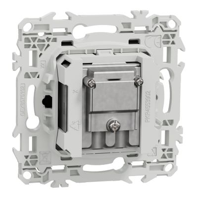 Prise antenne TV/ FM/ SAT murale Odace 2025 noir - SCHNEIDER ELECTRIC