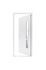 Porte d'entrée monobloc aluminium blanc 2 faces poussant droit H.215 x l.90 cm CLOSY