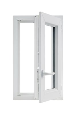 Fenêtre PVC blanc 1 vantail tirant droit H.75 x l. 40 cm CLOSY