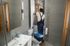 Installation ou remplacement d'un receveur et paroi de douche
