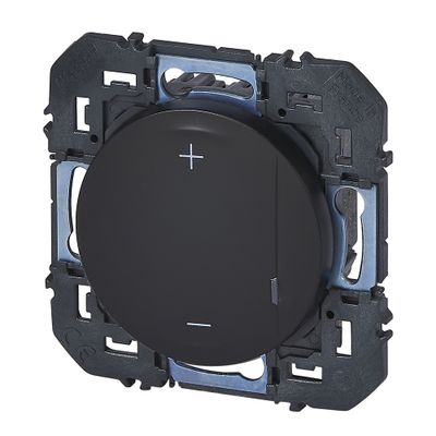 Variateur de lumière avec témoin lumineux noir - Dooxie LEGRAND