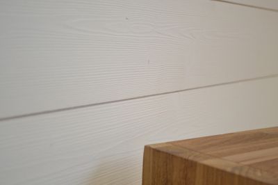 Lambris sapin brossé blanc choix AB - 12 x 135 x 2050 mm - PROTAC