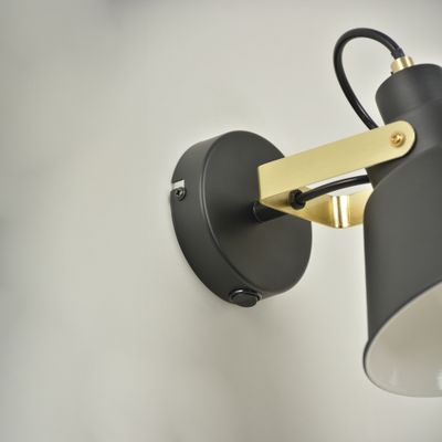 Spot E27 Adele noir 15W - COREP