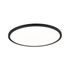Plafonnier LED rond noir 420mm 3000k 22W ATRIA SHINE PAULMANN