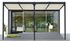 Pergola bioclimatique autoportante en aluminium XXL PER3660BIW gris 21,52 m², Livraison à domicile incluse - HABRITA