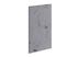 Porte pour meuble de cuisine Lotus béton mat 70 x 40 cm OFITRES