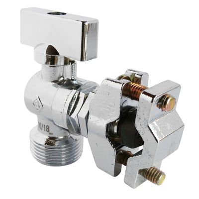 Robinet auto-perceur 1/4 tour pour tube de cuivre de 12 à 16 mm - 20/27 SOMATHERM