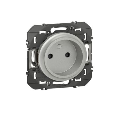 Prise électrique encastrable Aluminium - Dooxie LEGRAND