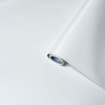 Adhésif décoratif uni blanc mat 2 x 0,45 m VENILIA