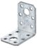 Equerres d'assemblage galvanisées 50 x 50 x 35 mm par 25 ALBERTS