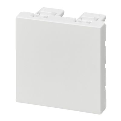 Obturateur 2 modules finition blanche Mosaic LEGRAND