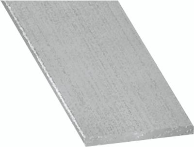 Profilé plat acier galva 60 x 1,5 mm 1 m CQFD