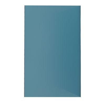 Panneau mural de douche aluminium bleu 120 x 210 cm AURLANE
