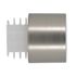 Embout déco bouchon en métal diam 28 mm Finition Chrome mat  - MOBOIS
