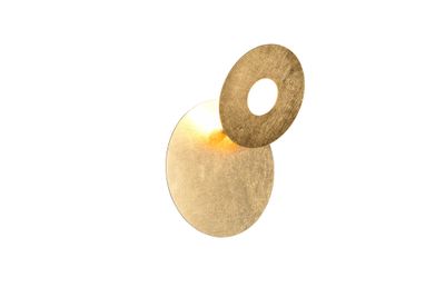 Applique murale LEANO ronde or LED SMD 6 W blanc chaud - TRIO