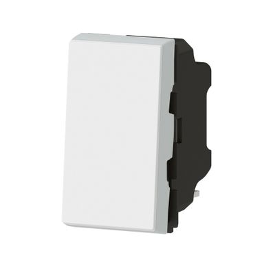 Interrupteur va-et-vient encastrable avec voyant/témoin lumineux 1 module Blanc - Mosaic LEGRAND
