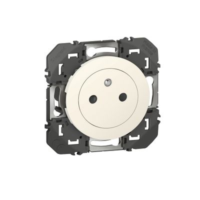 Prises 2 pôles + terre Dooxie affleurante blanc par 40 - LEGRAND