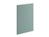 Façade dos pour meuble de cuisine Lotus vert d'eau mat 85 x 58 cm OFITRES