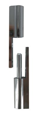 Paumelles universelles laiton chromé diamètre 10 mm par 2 CIME