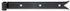 Penture queue de carpe longueur 300 mm diamètre 14 mm 35 x 5 noire